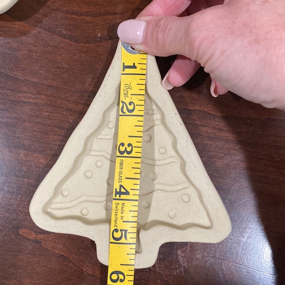 1994, Sassafras Superstone Clay Christmas Tree Cookie Mold - Picture 5 of 5